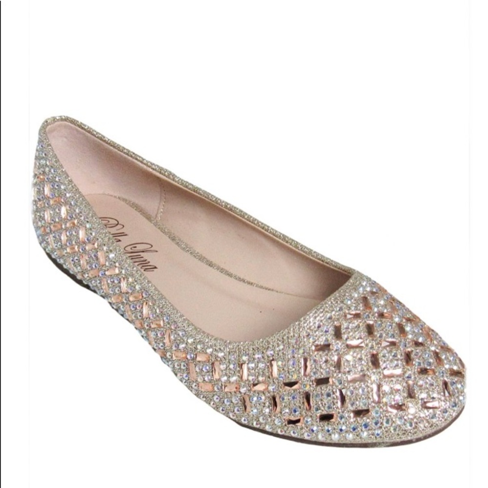Gold Jewel Shoes
